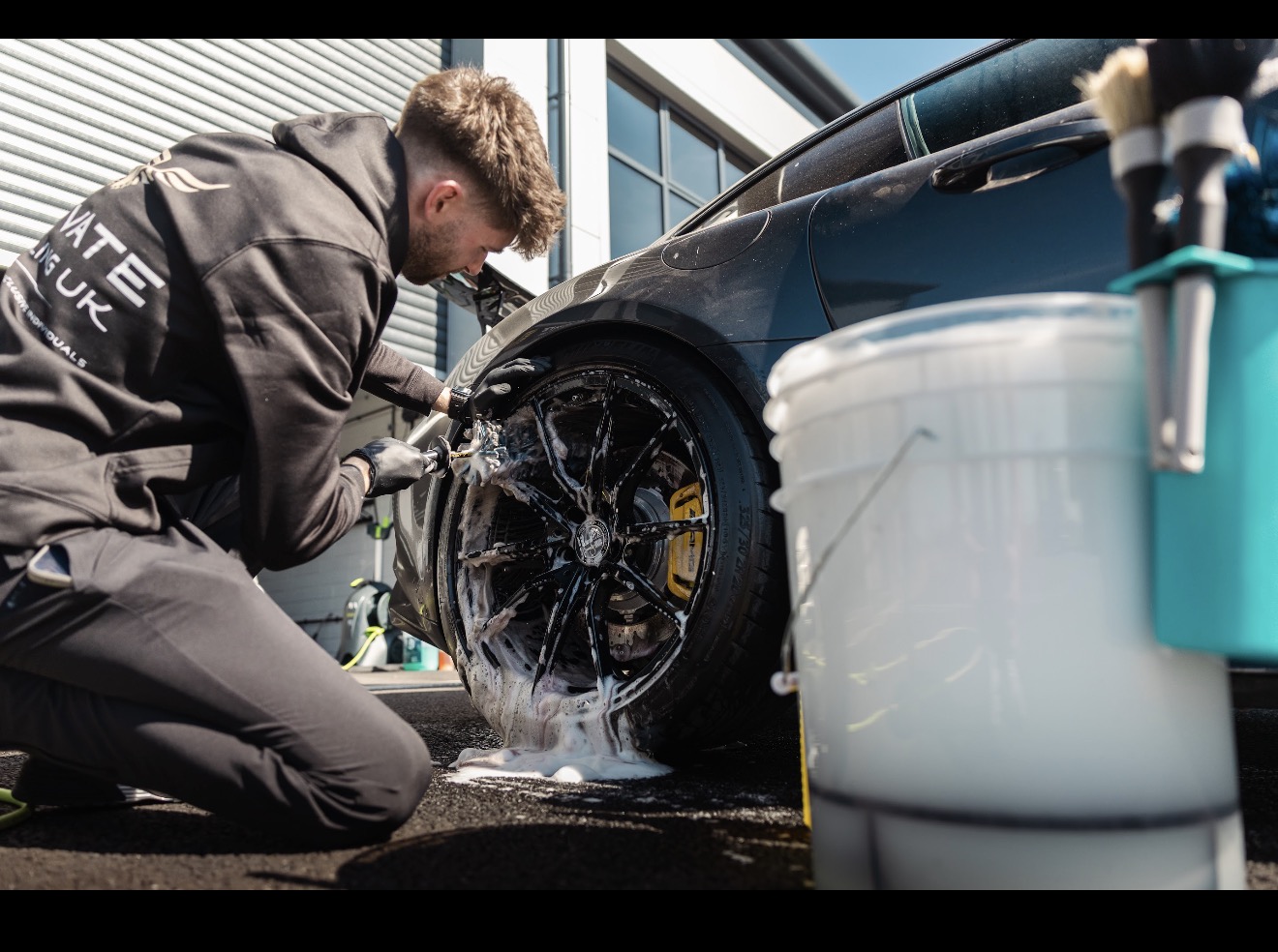 Hand Wheel Wash